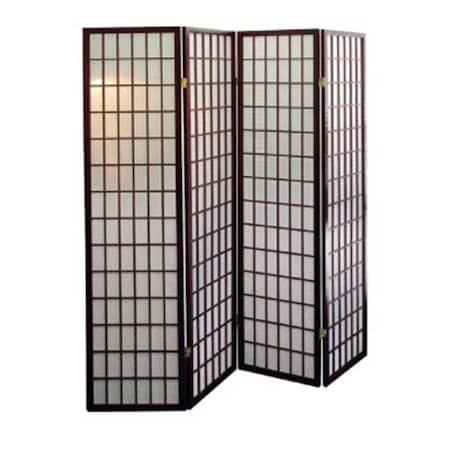 Ore Furniture R566 3-Panel Room Divider - Cherry R566